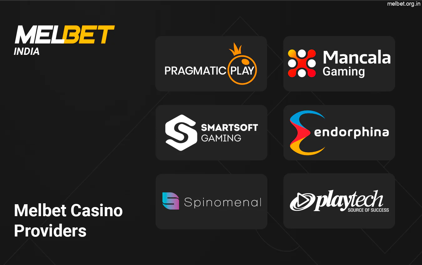 Melbet Provides games from more than 80 slots providers