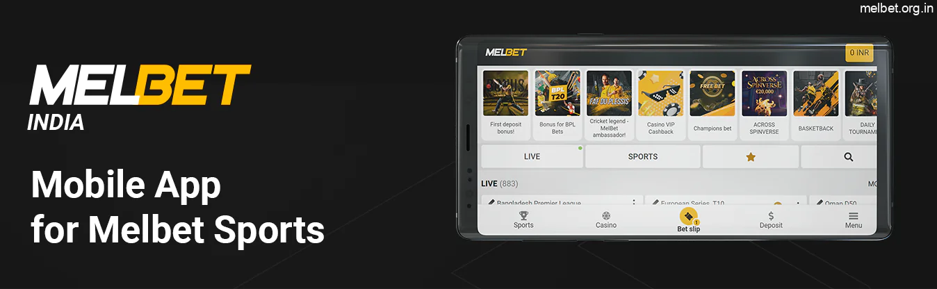 Melbet App for Sports Betting